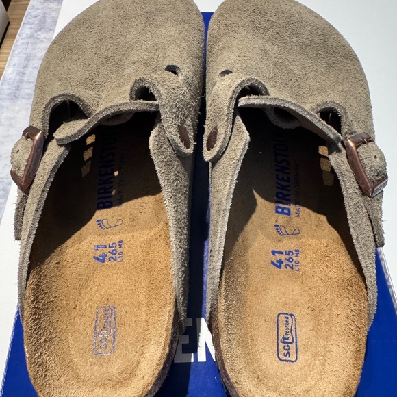 Birkenstock Boston Clogs (Taupe) - LIKE NEW 🔥 - Picture 4 of 15